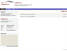 Tablet Screenshot of caliskan.otoraba.com